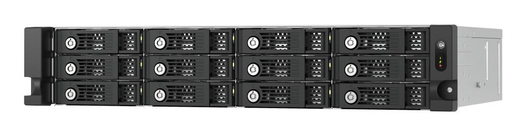 QNAP Festplatten-Array - 12 Schächte (SATA-600) - SAS 12Gb/s (extern) - Rack - e