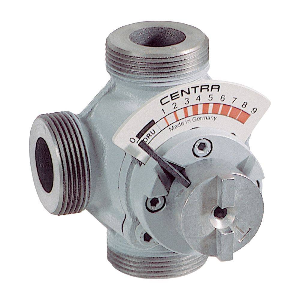 Resideo 3-Wege-Universal-Mischer DRU GG 20, PN 10 DN 25, Kvs-Wert 10, Grau