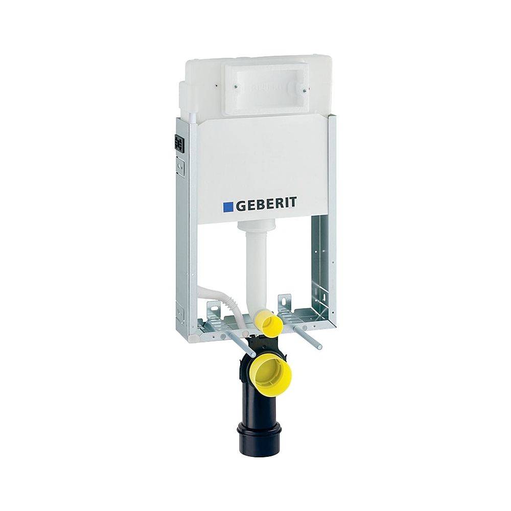 Geberit KombifixBasic Element für Wand-WC 108cm, mit Delta Unterputzspülkasten 12cm