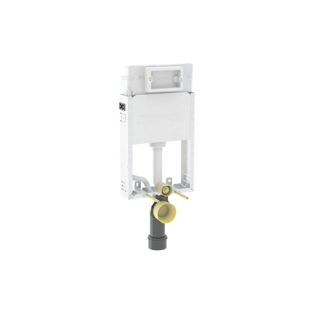 Geberit KombifixBasic Element für Wand-WC 108cm, mit Delta Unterputzspülkasten 12cm