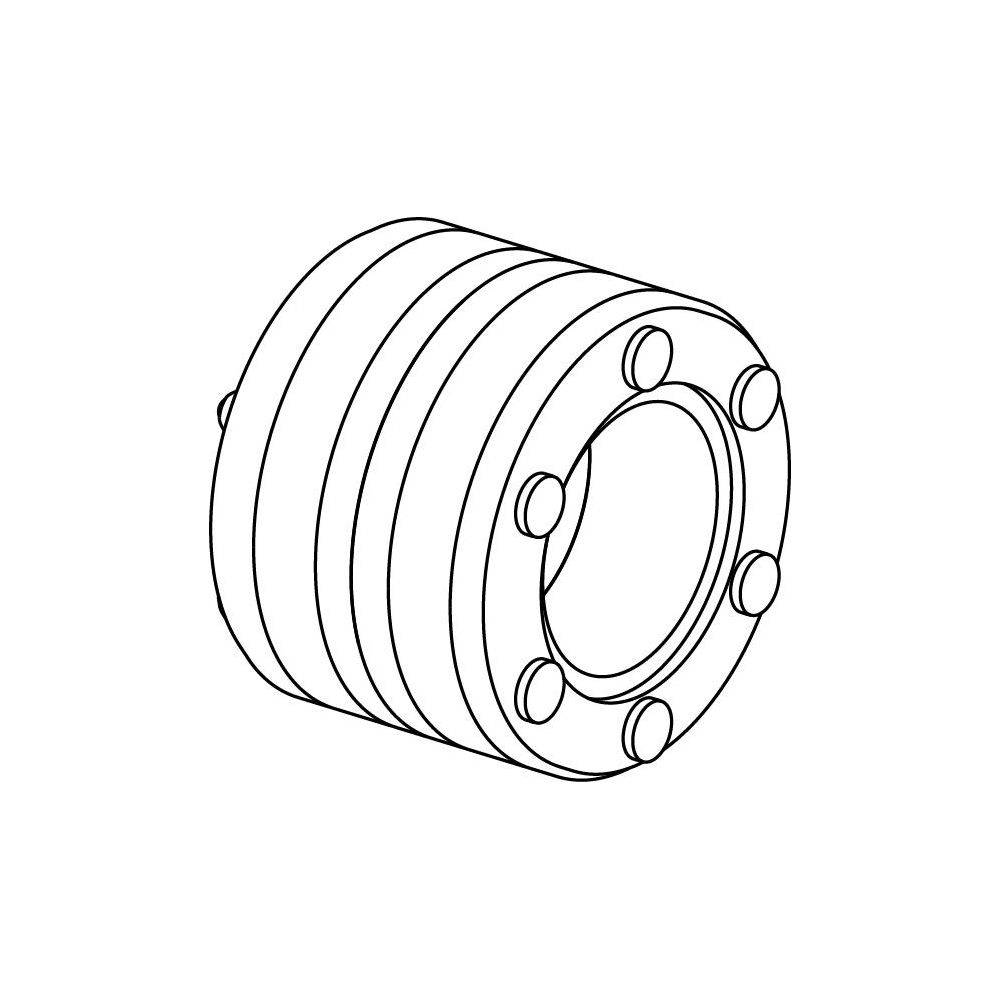Uponor Ecoflex Mauerdurchführung DWD 90mm, 1007359