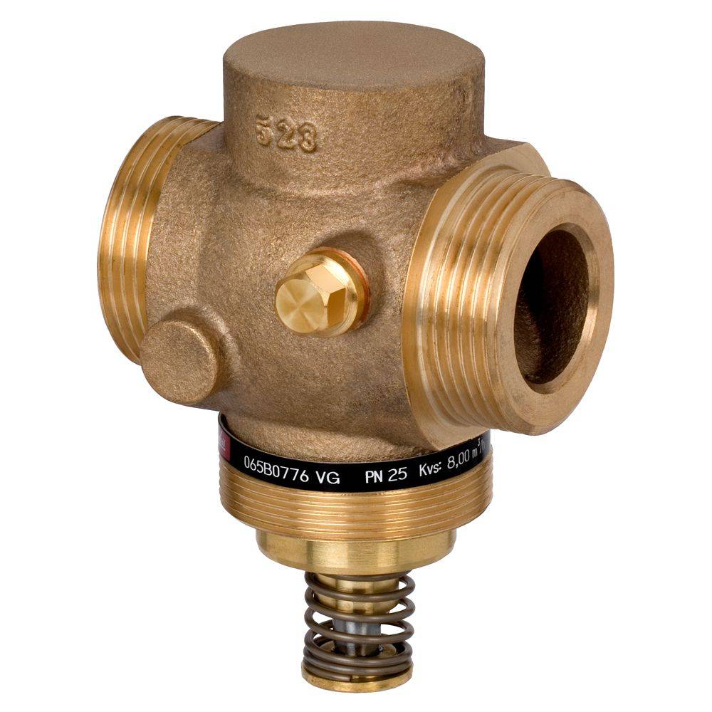 Danfoss 2-Wege-Ventil VG DN 15, PN 25 G 3/4" A, Kvs 1,6