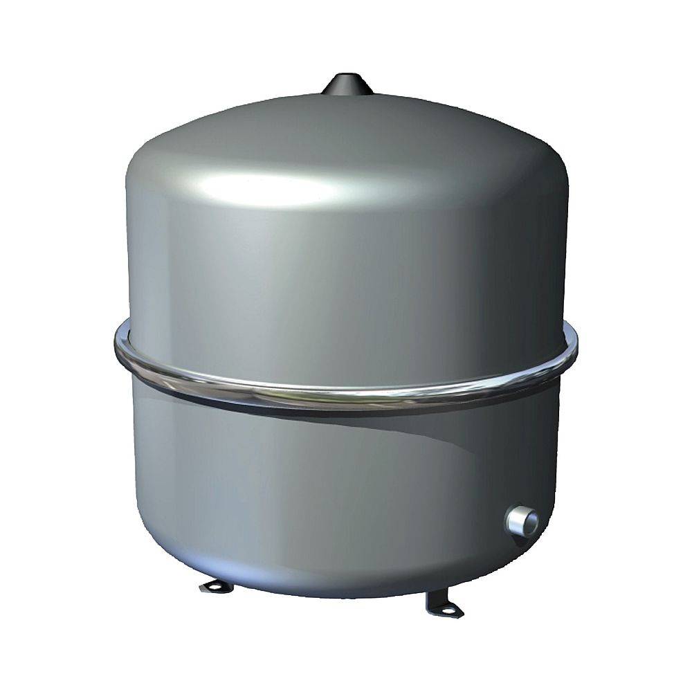Bosch Solar-Ausdehnungsgefäß SAG 35 Liter für Solartechnik, Silber