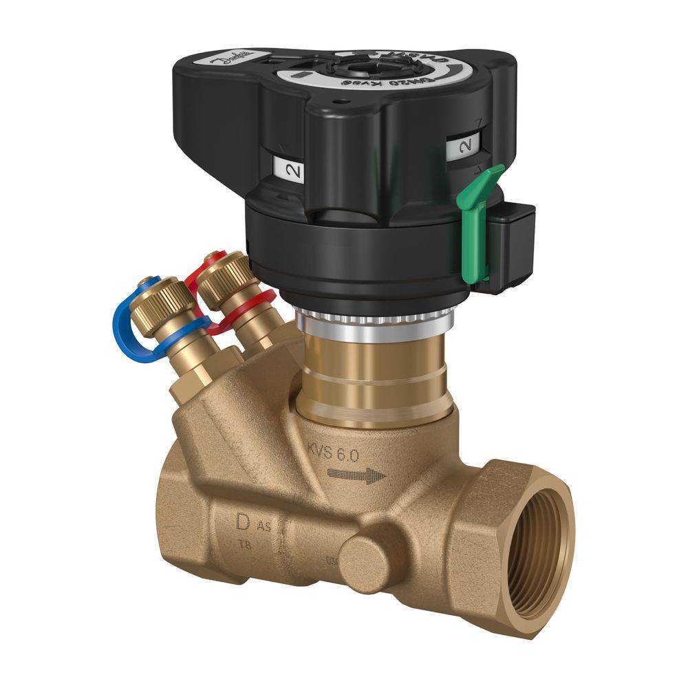 Danfoss Strangregulier- und Messventil MSV-D Leno 50, Rp 2"