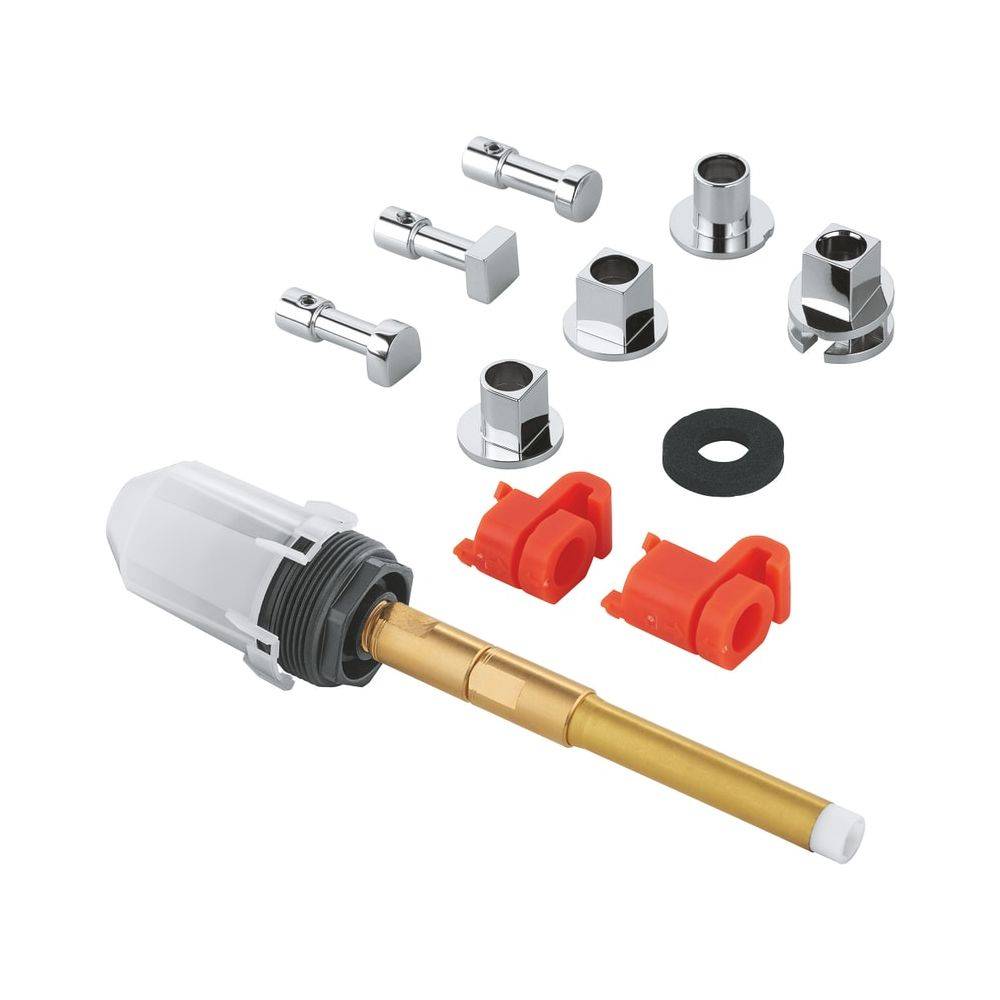 Grohe Umstellung für Unterputz-Einhandmischer Wanne, 50mm, mit Umstellknopf, Chrom, 48445000