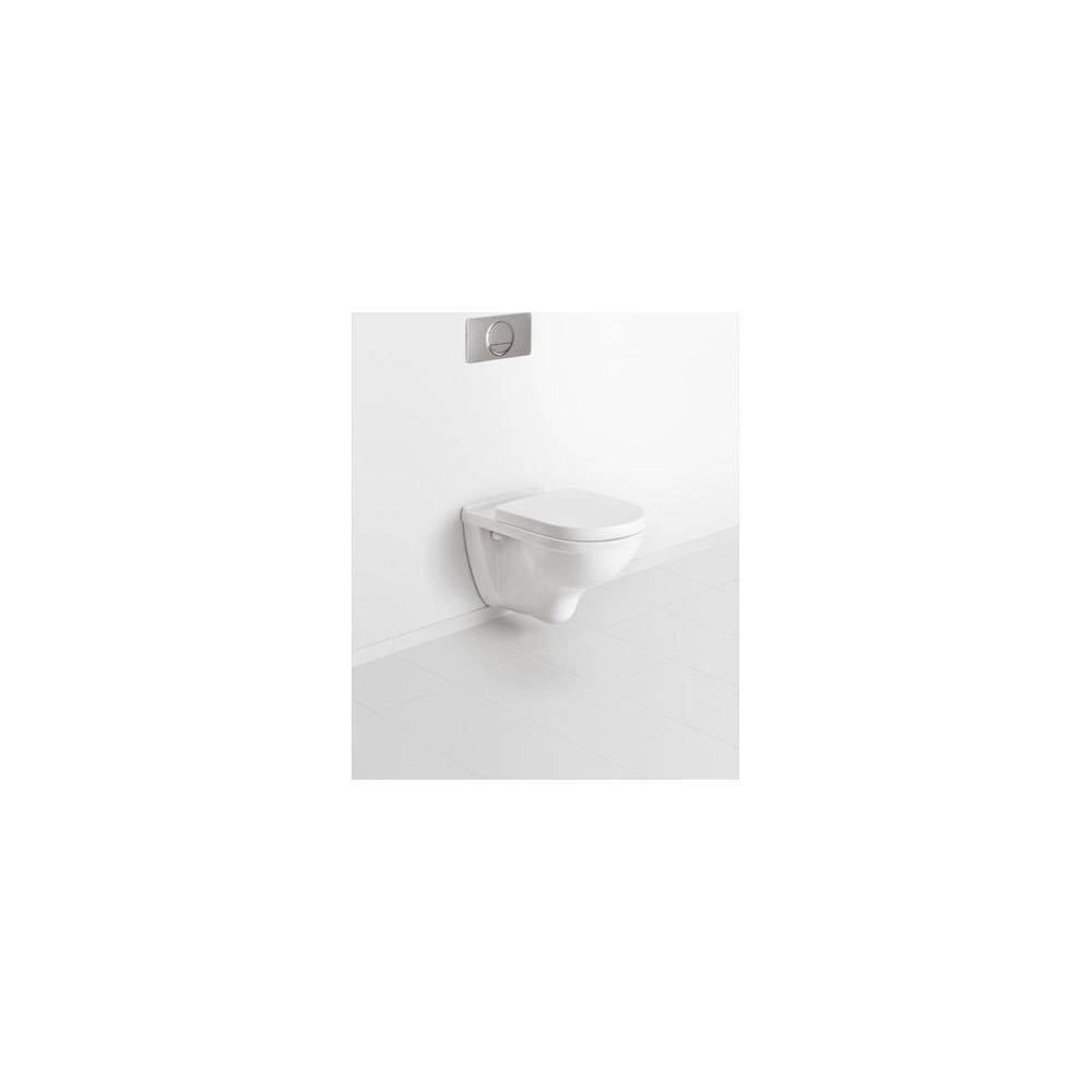Villeroy & Boch Tiefspül-WC O.novo 360x560x350mm Oval wandhängend Abgang waagerecht Weiß Alpin