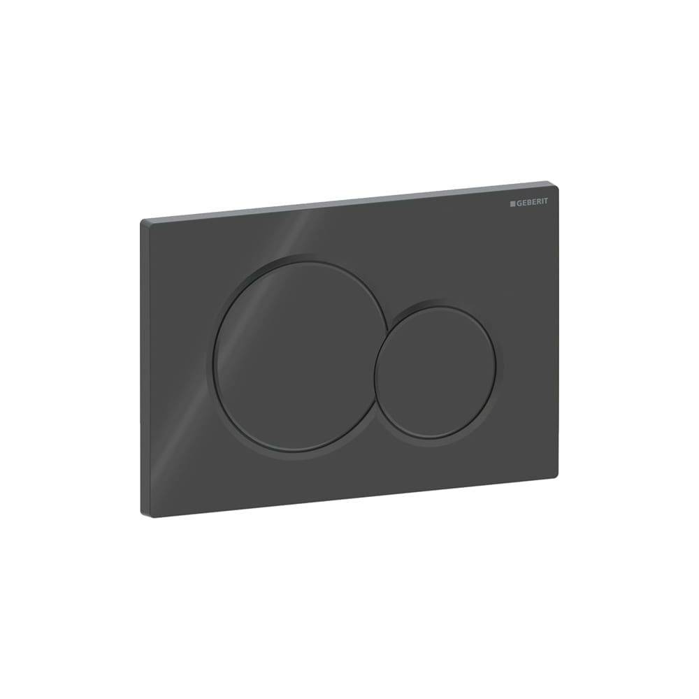 Geberit Drückerplatte Sigma01, 2-Mengen-Spülung, Hochglanz verchromt