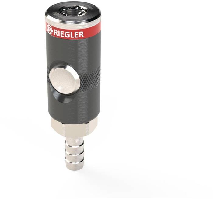 Druckknopf-Sicherheitskupplung RIEGLER NW 7,4, LW13