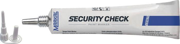 Schraubensicherungslack SECURITY CHECK blau Tube 50ml MARKAL