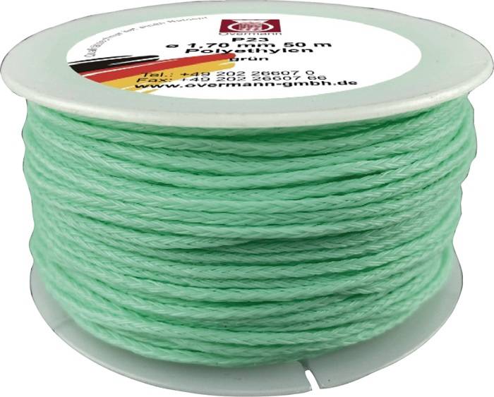 Maurerschnur PE 1,7mm 50m grün Overmann