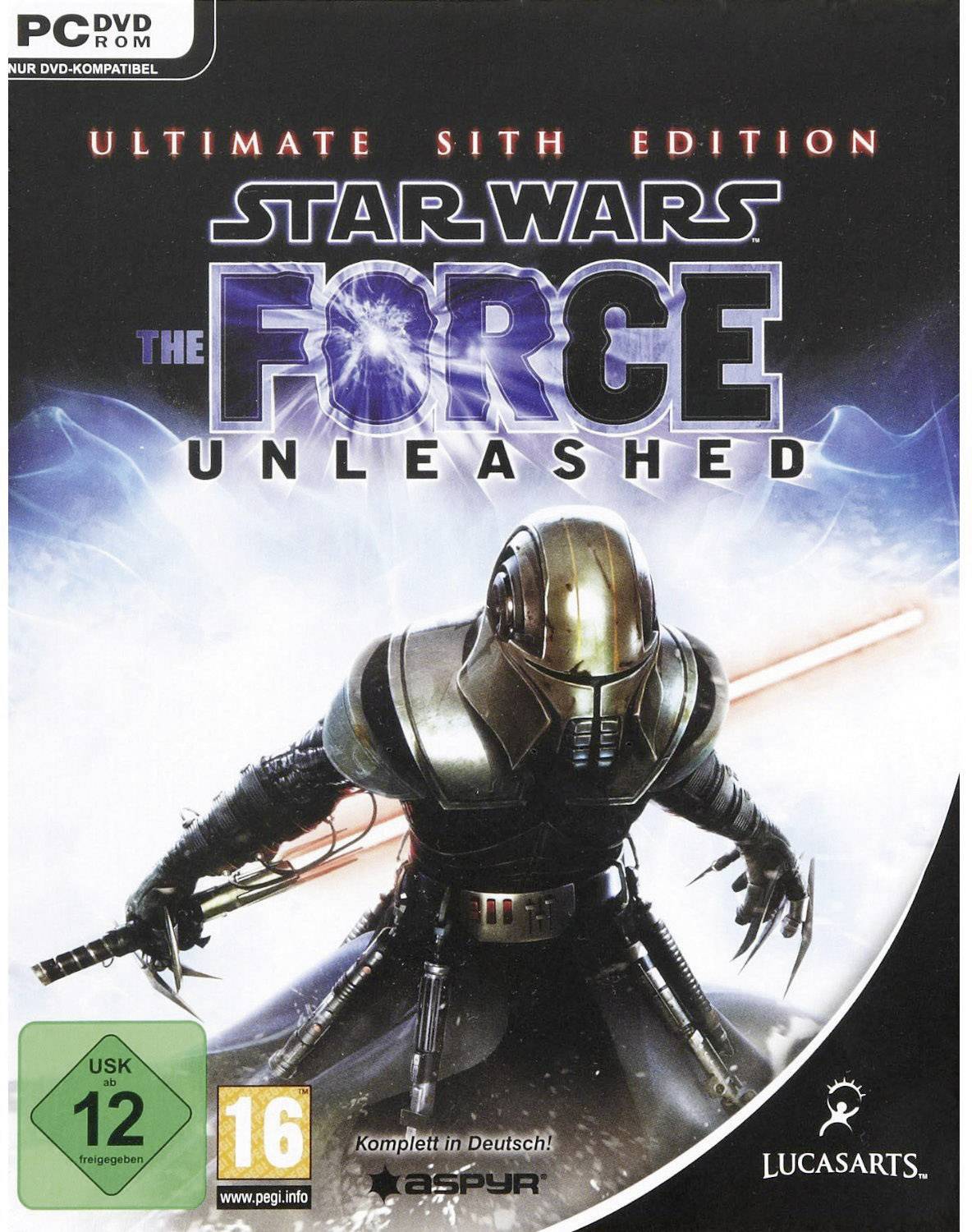 SOFTWARE FORCE UNLEASHED-SITH EDITION PC USK: 12