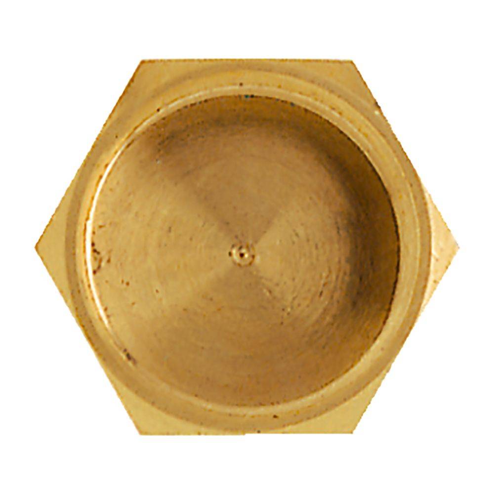 IMI Heimeier Verschlußkappen, DN 15, G 1/2", mit Dichtung heizkörperseitig, Messing