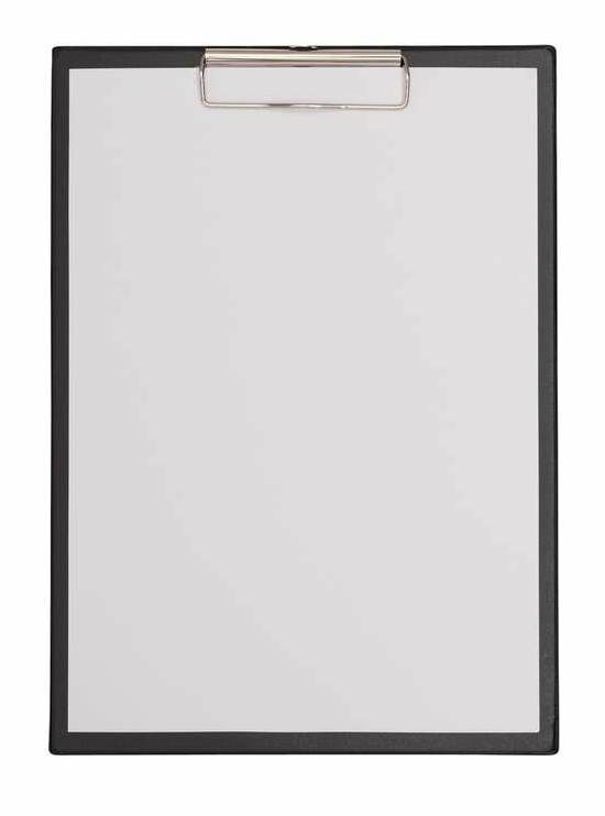 Klemmbrett MAULpoly A4 sw