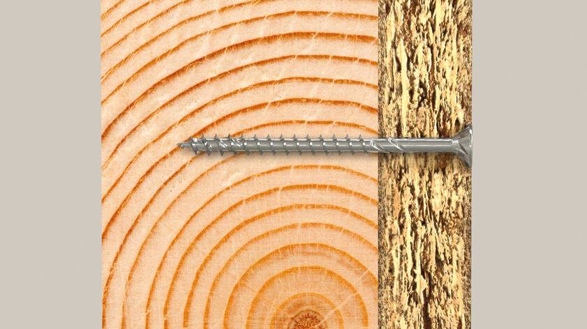 fischer 670324, Schraube, Metall, Holz, PH (Phillips), PZ2, Edelstahl