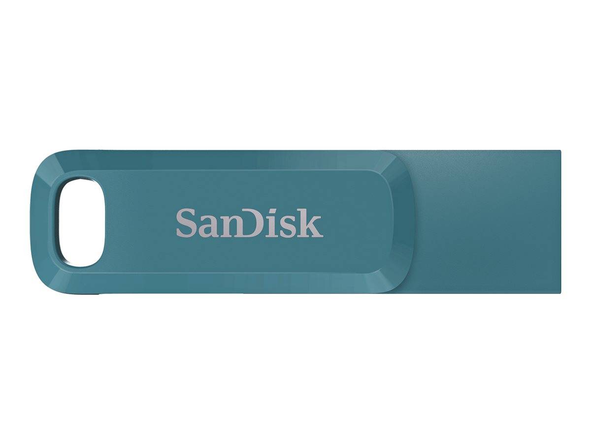 SanDisk Ultra Dual Drive Go - USB-Flash-Laufwerk - 128 GB - USB 3.2 Gen 1 / USB-