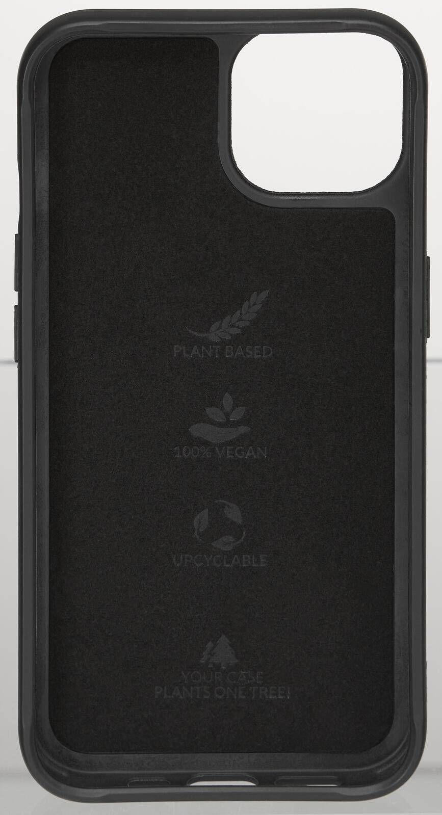WOODCESSORIES Handy-Cover Bio Case Classic für iPhone 13/14 schwarz