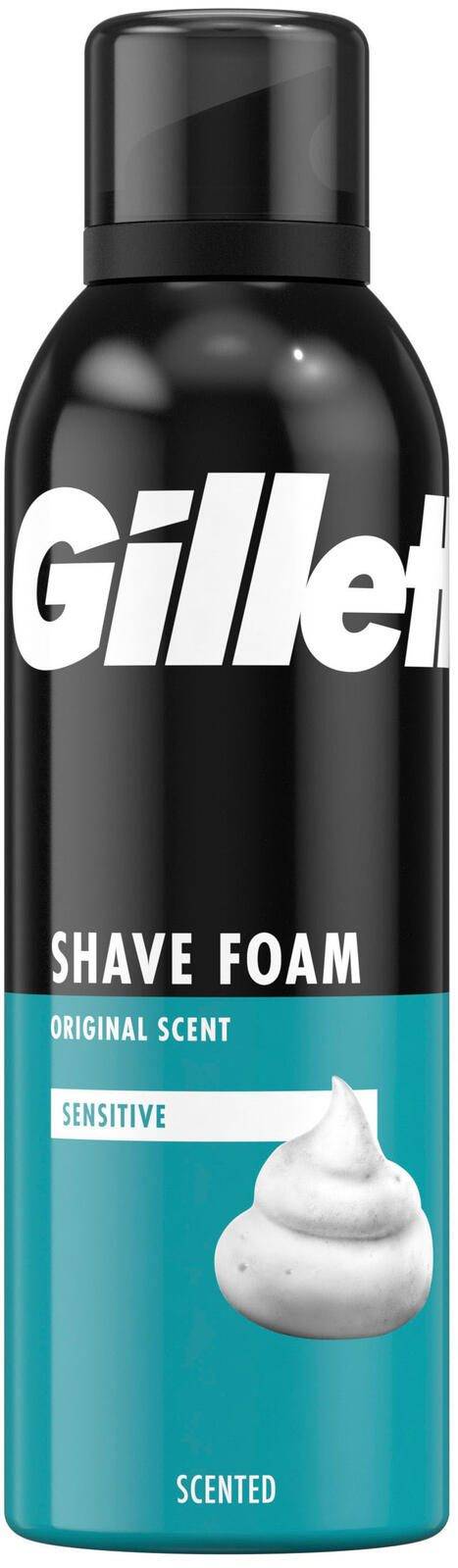 Gillette Sensitive Rasierschaum 200 ml 7702018621293