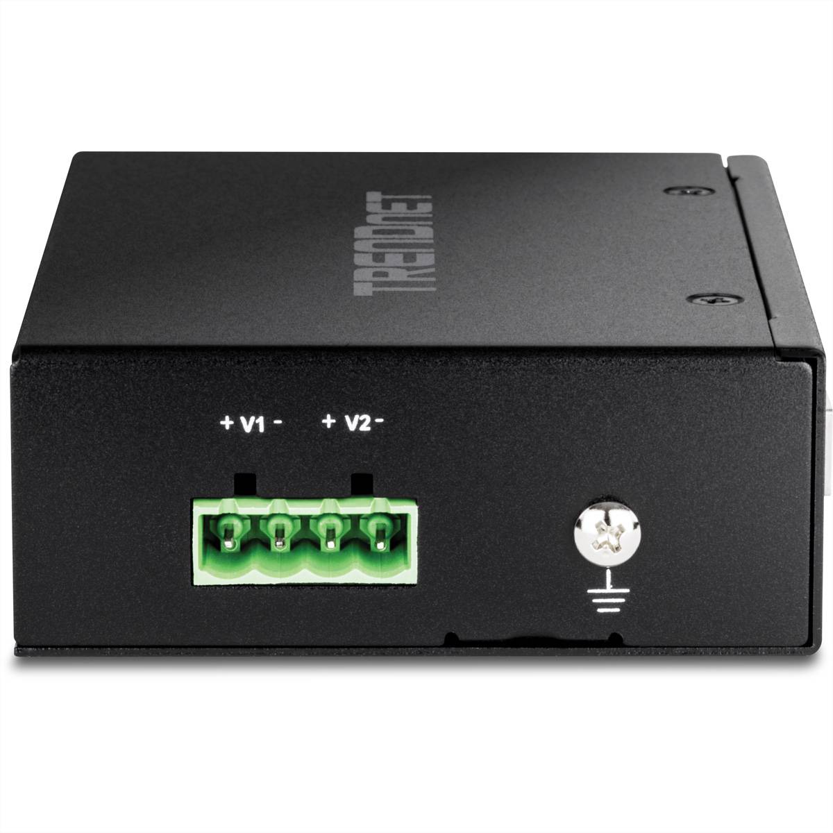 TRENDnet TI-BF22SFP Medien Konverter, 2-Port Industrial SFP zu Gigabit PoE++
