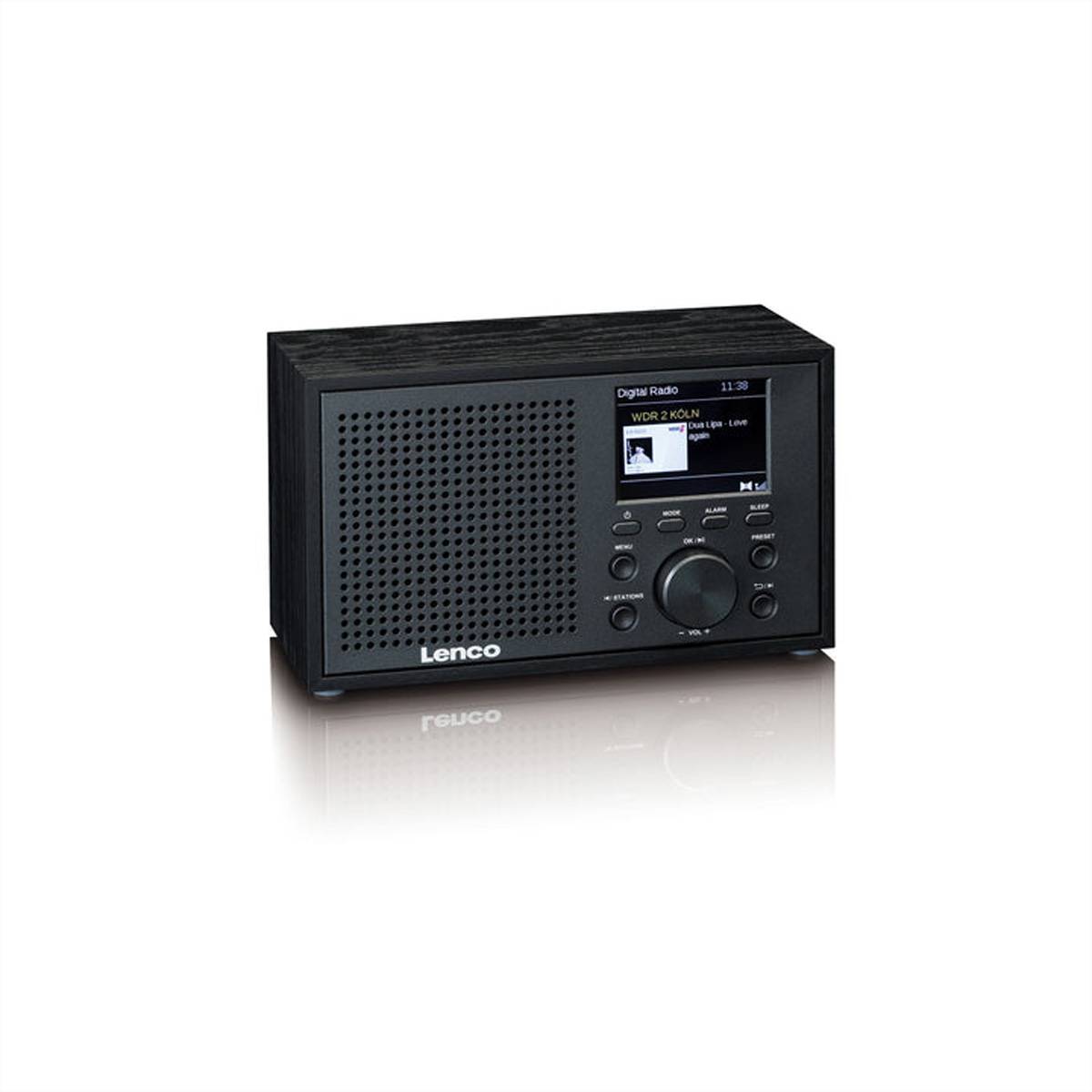 Lenco DAB+ Radio DAR-017BK schwarz, FM, BT