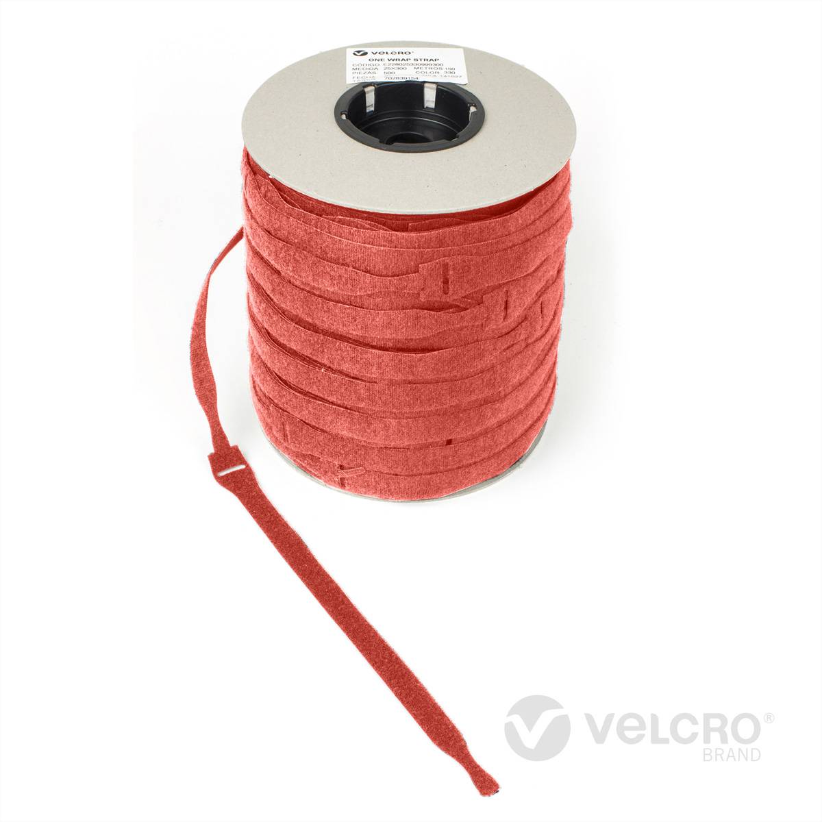 VELCRO® One Wrap® Strap 20mm x 230mm, 750 Stück, orange