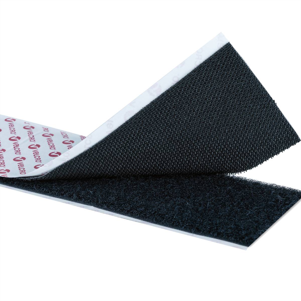 VELCRO® Extreme Strength Fastener 5m Hakenband 5m Flauschband, Haken &amp; Flausch 50mm schwarz