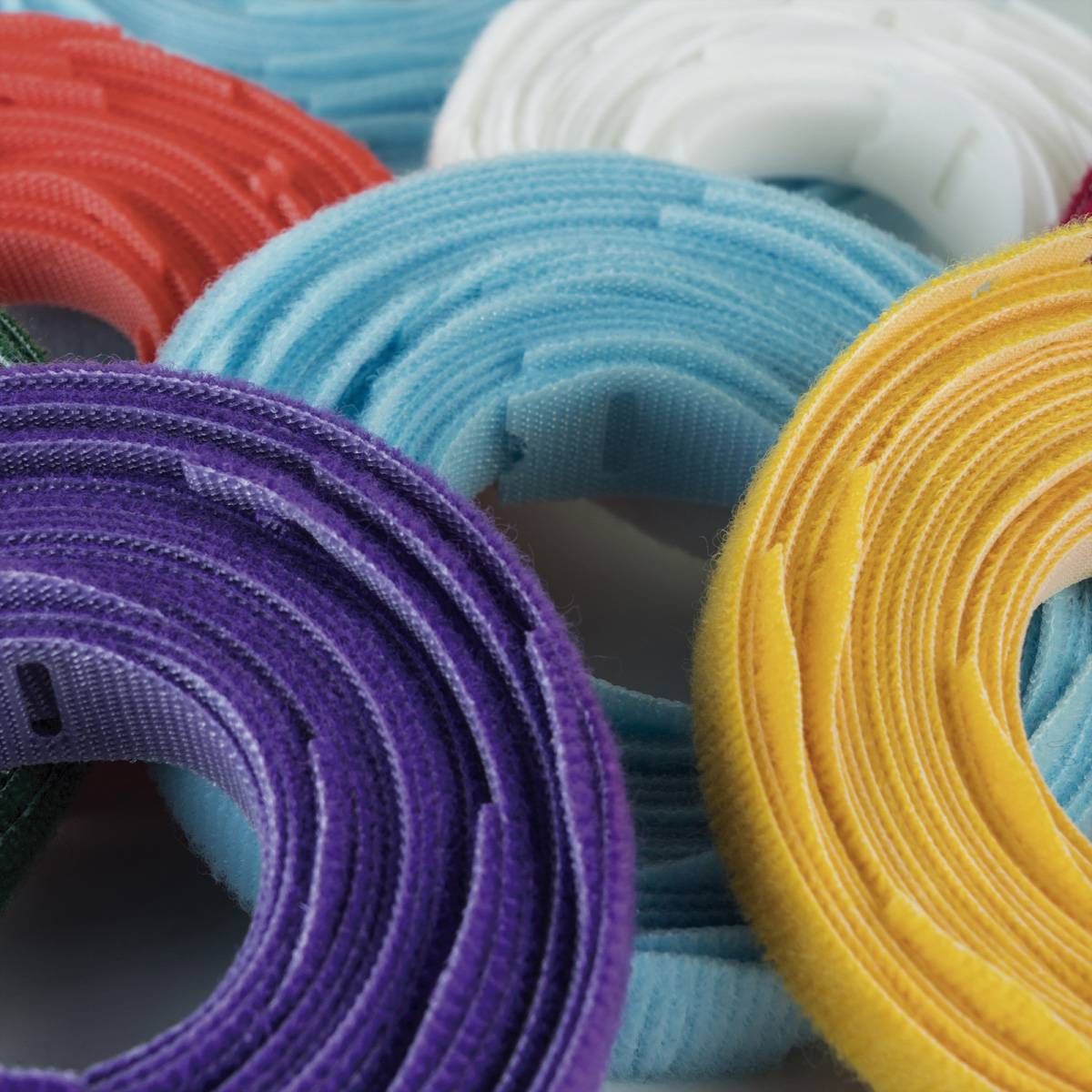 VELCRO® One Wrap® Strap 20mm x 200mm, 25 Stück, rot