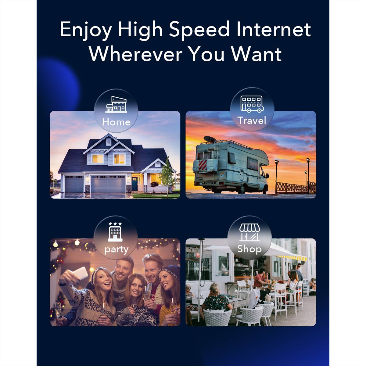 CUDY P5_EU AX3000 Wi-Fi 6 5G Mesh Router Gigabit