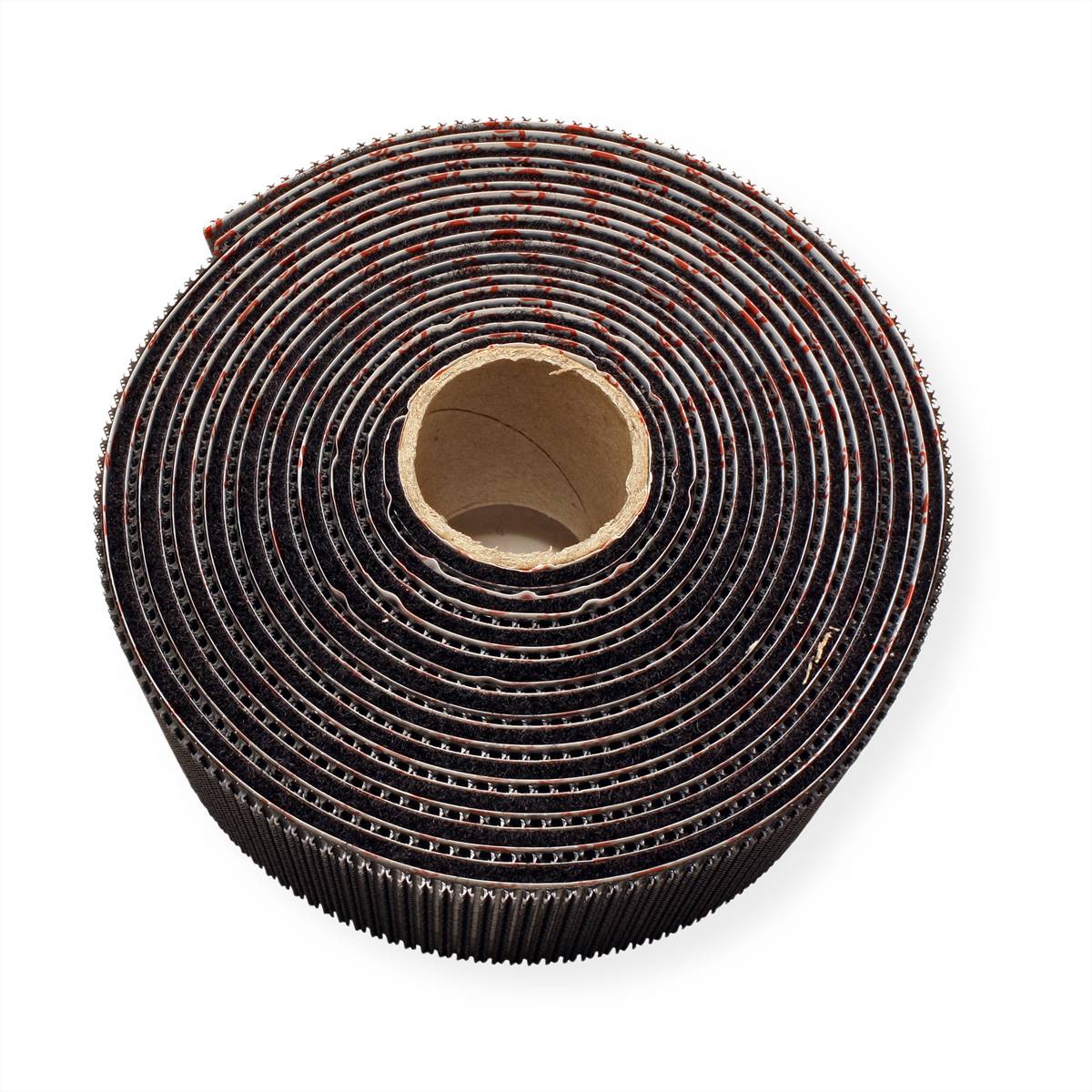 VELCRO® Klettband Extra Stark Selbstklebend, Haken & Flausch 50mm x 2.5m Schwarz