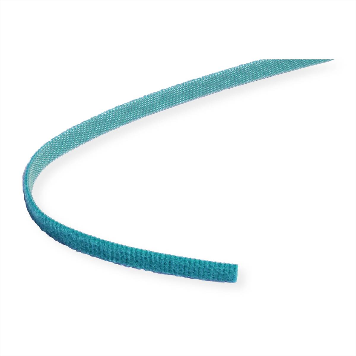 VELCRO® One Wrap® Band 10mm breit, türkis, 25m