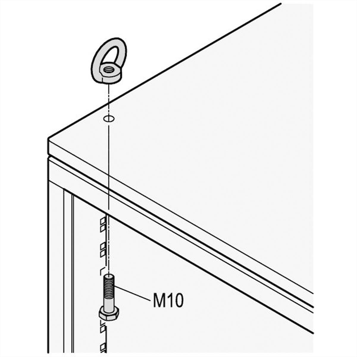 SCHROFF Kranösen - KRANOESEN SATZ M10 4STK