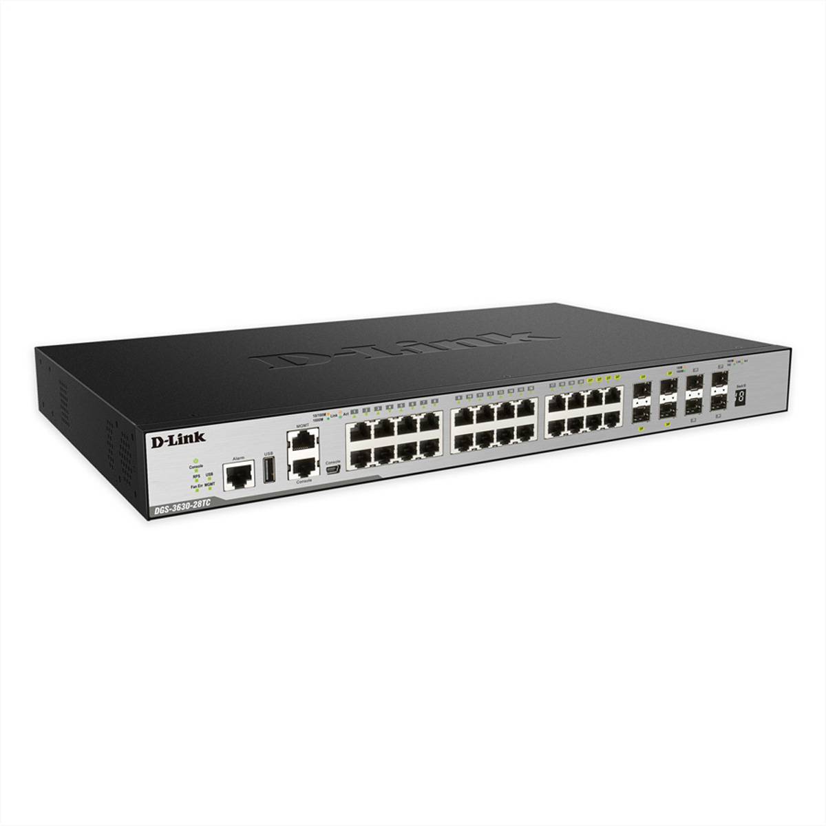 D-Link DGS-3630-28TC/SI/E 28-Port Layer 3 Gigabit Stack Switch (SI)
