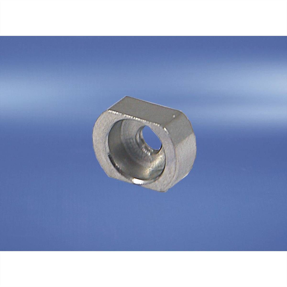 SCHROFF Metallnippel - METALLNIPPEL MS SCHW. 100ST