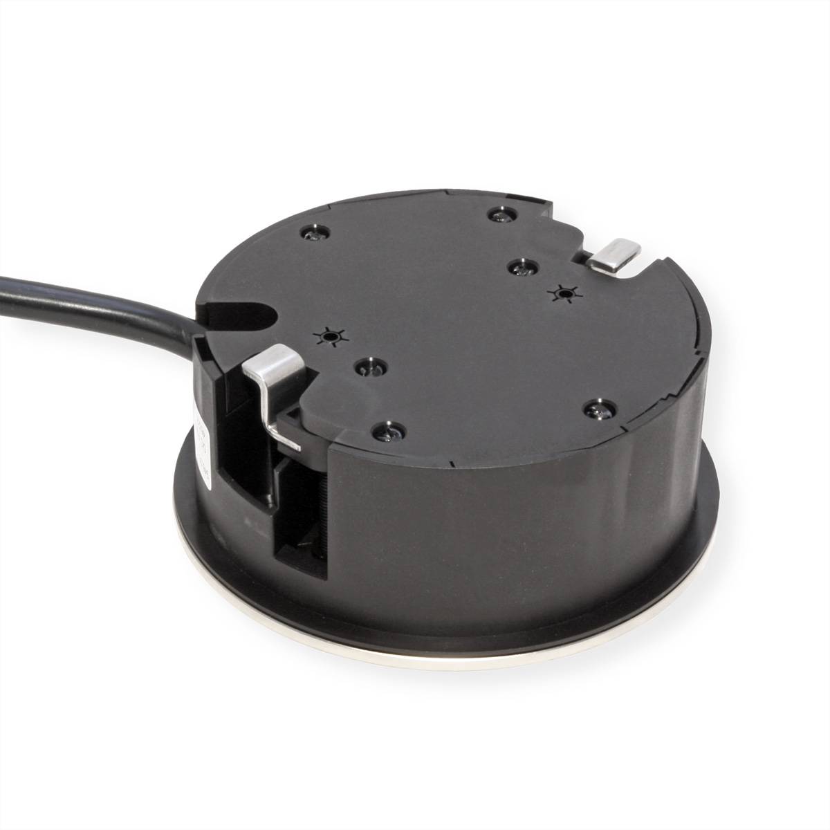 BACHMANN TWIST 2 2xUTE 2,0m AEH Edelstahl-Optik rund