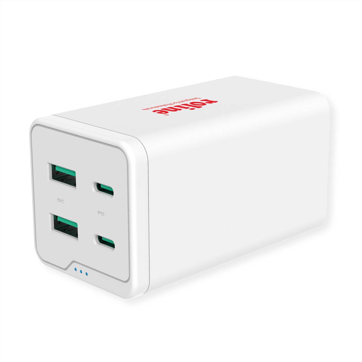 Roline USB Charger, 4 Port (2x USB-C, 2x USB-A QC3.0), max. 120W