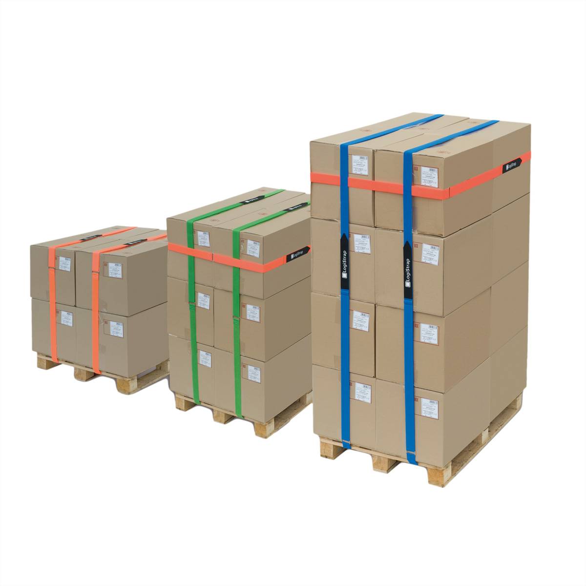 VELCRO® Logistrap® Strap 50mm x 6m Streifen 2 Stück, grün
