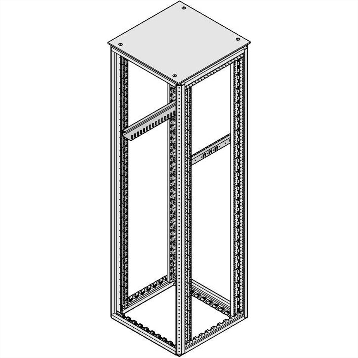 SCHROFF Schwerlastgleitschiene 100 kg - GLEITSCHIEN/SCHWERL. 600 10X