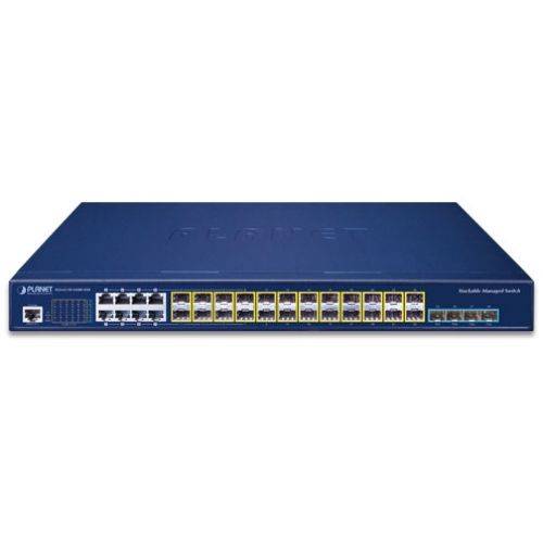 Planet Layer 3 16-Port 100/1000X SFP - Managed - L3 - 10G Ethernet (100/1000/10000) - Vollduplex - 1U