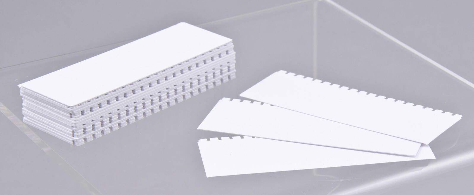 Eichner Beschriftungsschilder weiß für Mehrzwecktafeln