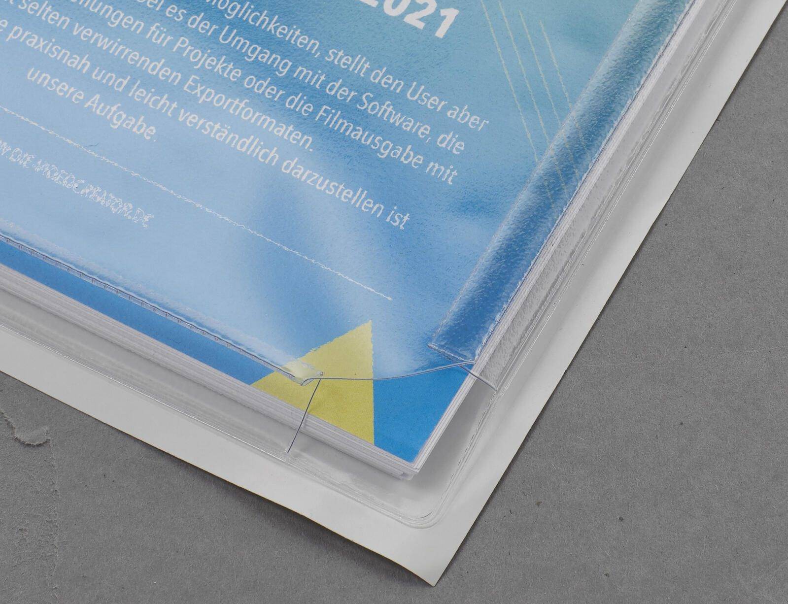 Dehnfaltentasche 9218-02014 A5 selbstklebend transparent 10 Stück