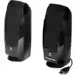 Logitech S-150 2.0 PC-Lautsprecher Kabelgebunden 1.2W Schwarz Logitech S-150 2.0 PC-Lautsprecher Kabelgebunden 1.2W Schwarz