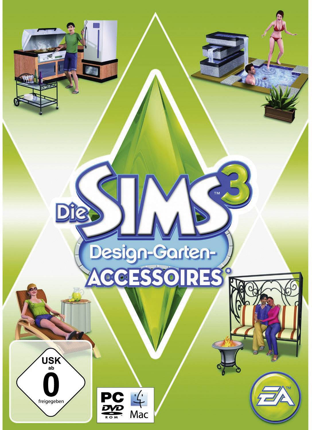 Die Sims 3: Design-Garten-Accessoires PC
