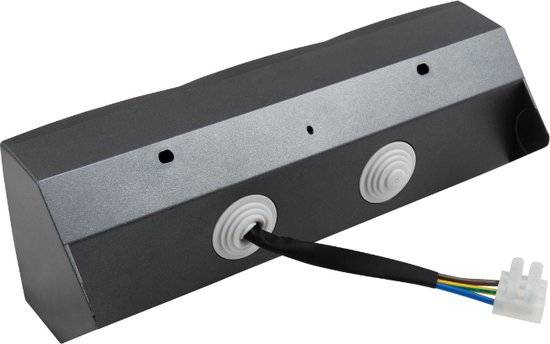 McPower - Steckdosenblock "Flair" 3-fach, 250V/16A anthrazit