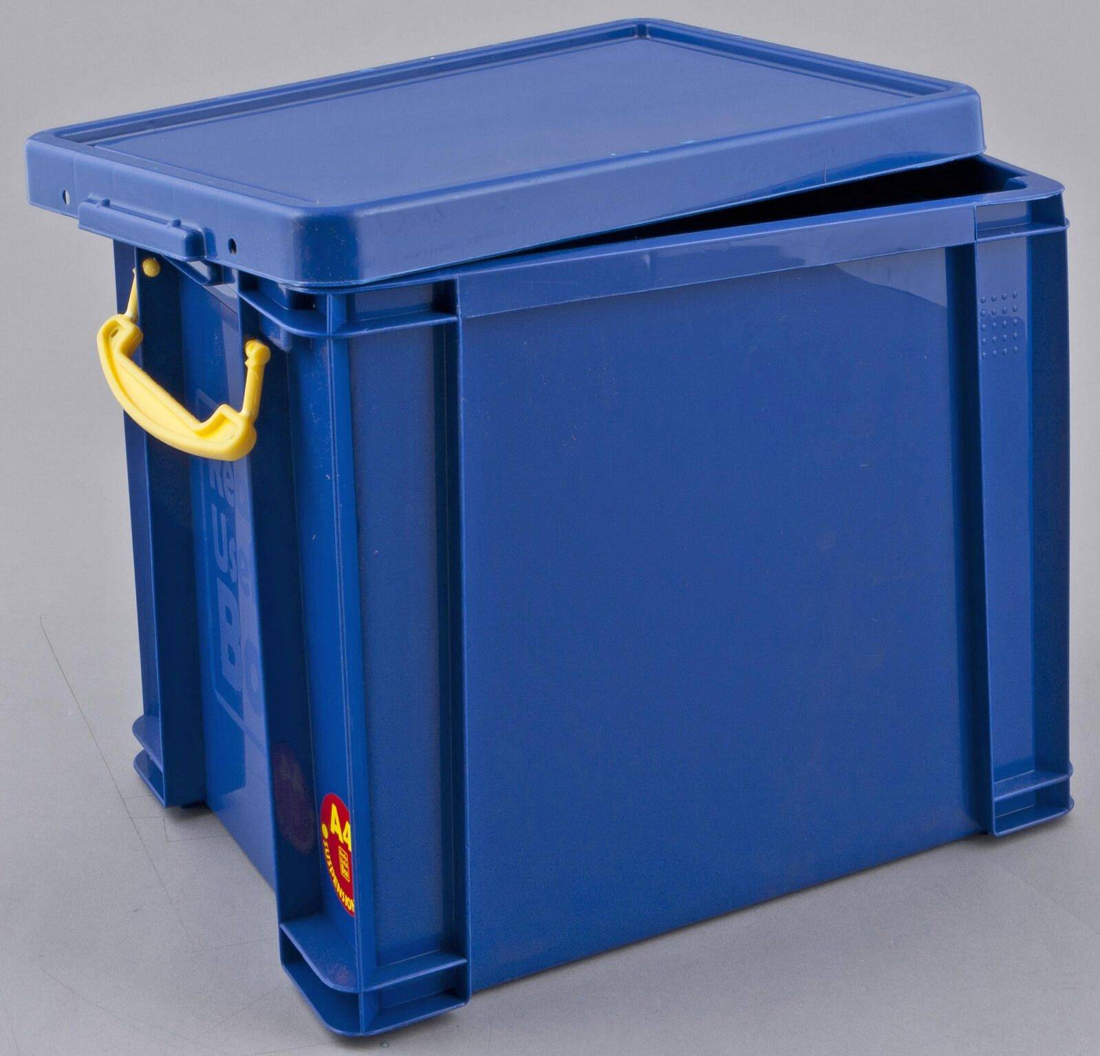 Really Useful Aufbewahrungsbox 19.0 l blau 39.5 x 25.5 29.0 cm