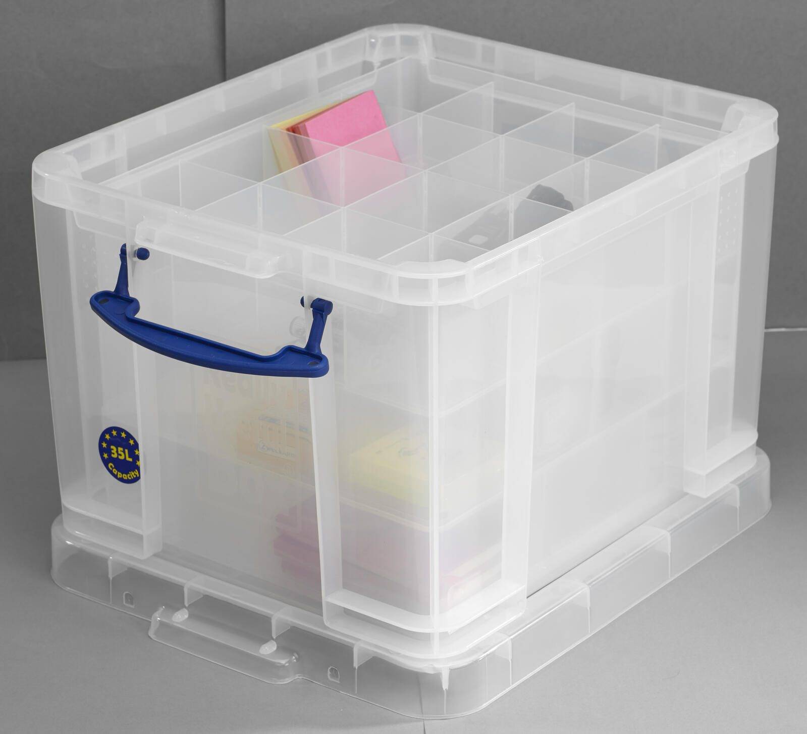 Really Useful Box Aufbewahrungsbox 35,0 l - 48,0 x 39,0 x 31,0 cm transparent