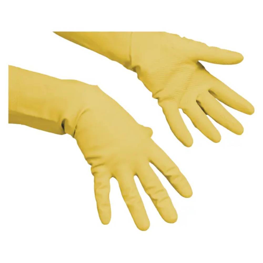 Vileda unisex Gummihandschuhe Multipurpose - Der Feine gelb Groesse S 1 Paar