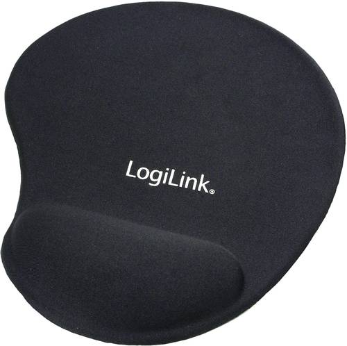 LogiLink ID0027 Mauspad mit Handballenauflage Ergonomisch Schwarz
