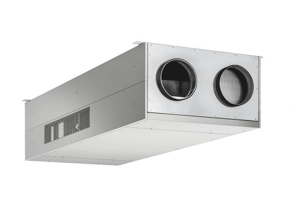 Maico Schullüftung GVX 600 F R-G-SU-K 560/freih./Gegenstrom-WTA/re./un..Kanal - 0041.0243