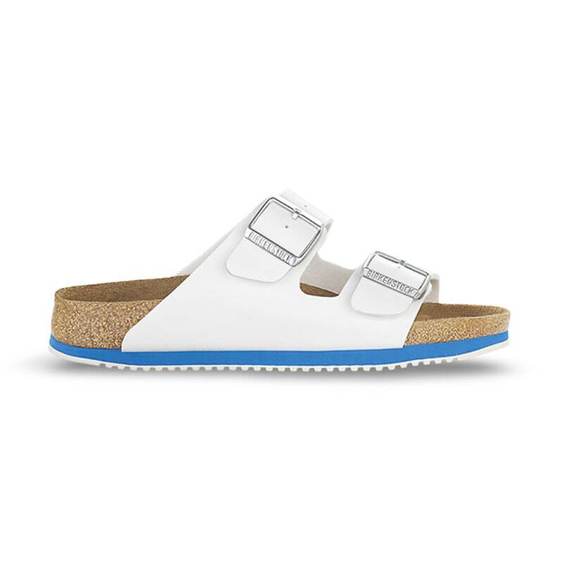 Birkenstock Arizona SL Herren-Sandale weiß EN ISO 20347:2012 SRA