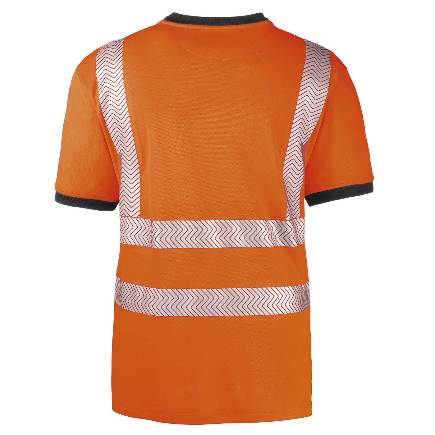 Warnschutz-T-Shirt Miami Größe 2XL leuchtorange/grau 4PROTECT