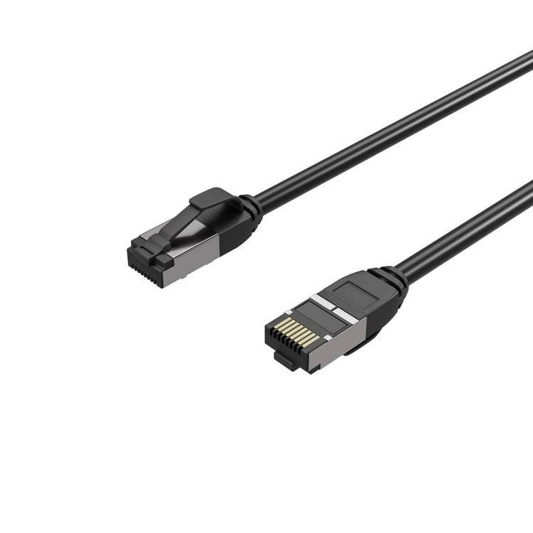 Flexline FL31-47055, 5 m, Cat8.1, U/FTP (STP), RJ-45, RJ-45, Schwarz